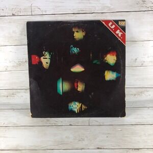UK Self Titled Vinyl LP 1978 Polydor PD-1-6146 Wetton Bruford Jobson Prog Rock